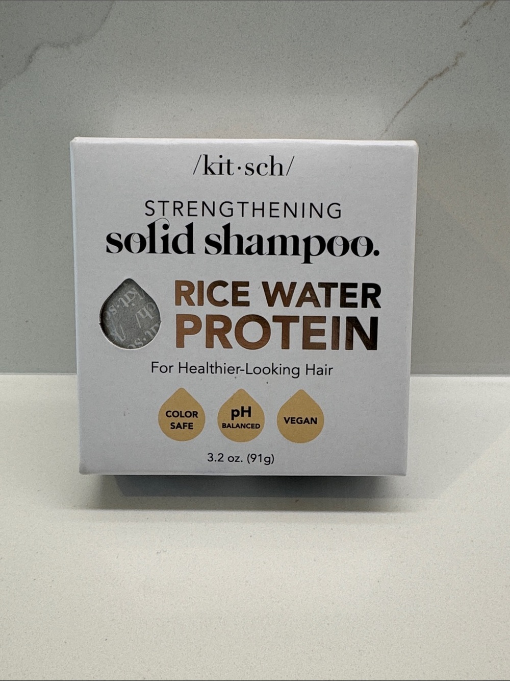 2 for 25$ Kitsch Strengthening Solid Shampoo - White Tea and Mandarin